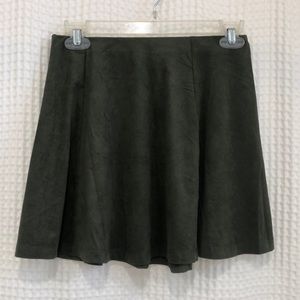 Forever 21 Olive Skirt